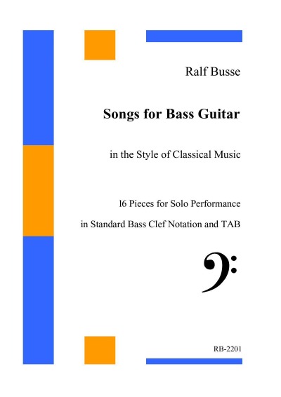 'Songs for Bass Guitar'-Cover