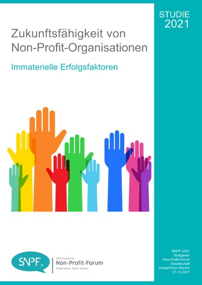 'Zukunftsfähigkeit von Non-Profit-Organisationen – Studie 2021: Immaterielle Erfolgsfaktoren'-Cover