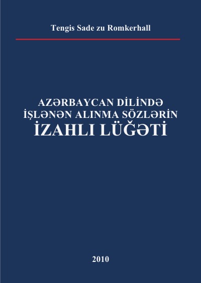'Cover von Aserbaidschanisches Fremdwörterbuch'-Cover