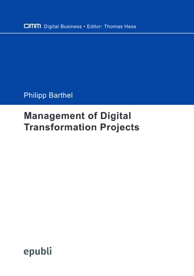 'Management of Digital Transformation Projects'-Cover