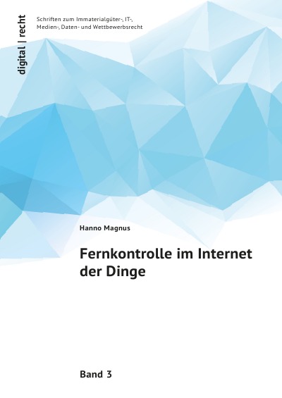 'Fernkontrolle im Internet der Dinge'-Cover