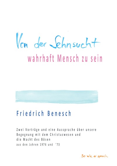 'Cover von Von der Sehnsucht wahrhaft Mensch zu sein'-Cover
