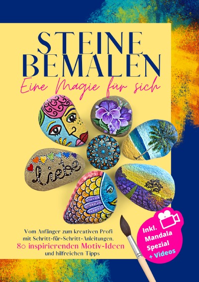 'Cover von Steine bemalen – eine Magie für sich'-Cover