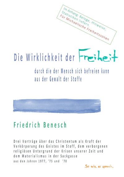 'Cover von Die Wirklichkeit der Freiheit, durch die der Mensch sich aus der Gewalt der Stoffe befreien kann'-Cover