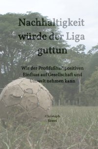 Nachhaltigkeit würde der Liga guttun - Wie der Profifußball positiven Einfluss auf Gesellschaft und Umwelt nehmen kann - Christoph Kessel