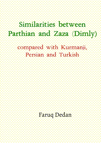 'Similarities between  Parthian and Zaza (Dimly)'-Cover