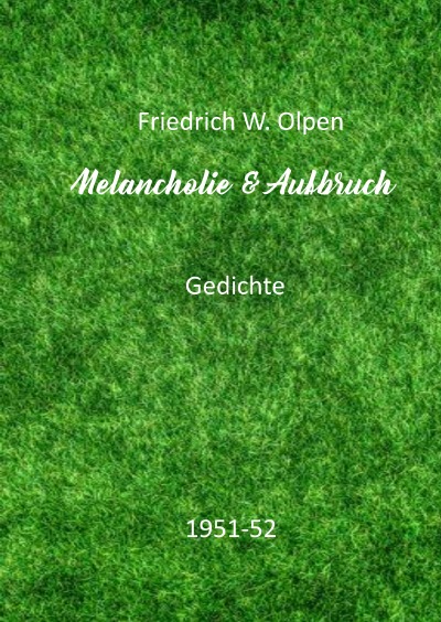 'Cover von Melancholie & Aufbruch'-Cover