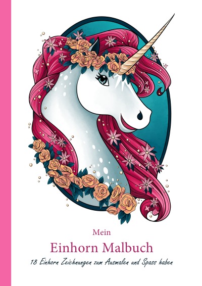'Cover von Einhorn Malbuch'-Cover