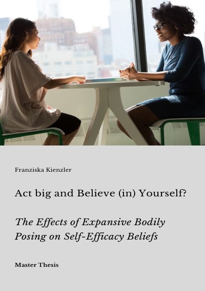 'Act big and Believe (in) Yourself?'-Cover