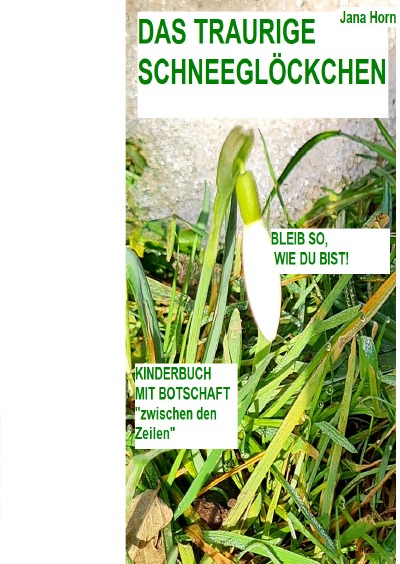 'DAS TRAURIGE SCHNEEGLÖCKCHEN'-Cover