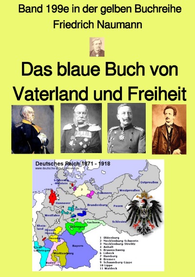 'Das blaue Buch von Vaterland und Freiheit  –  Band 199e in der gelben Buchreihe – bei Jürgen Ruszkowski'-Cover