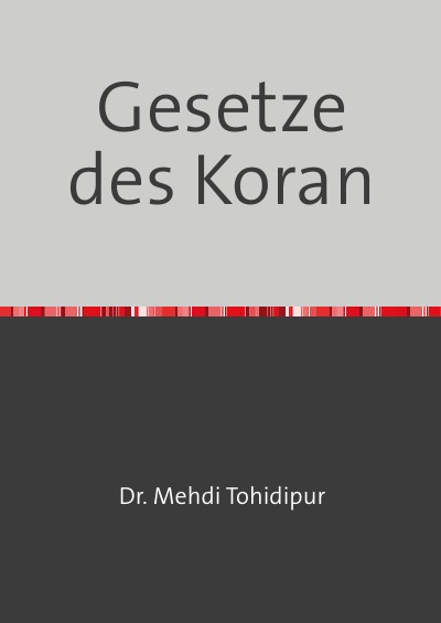 'Gesetze des Koran'-Cover