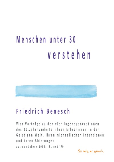'Menschen unter 30 verstehen'-Cover