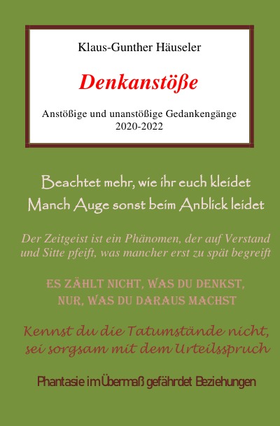 'Cover von Denkanstöße'-Cover