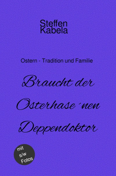'Braucht der Osterhase ´nen Deppendoktor'-Cover