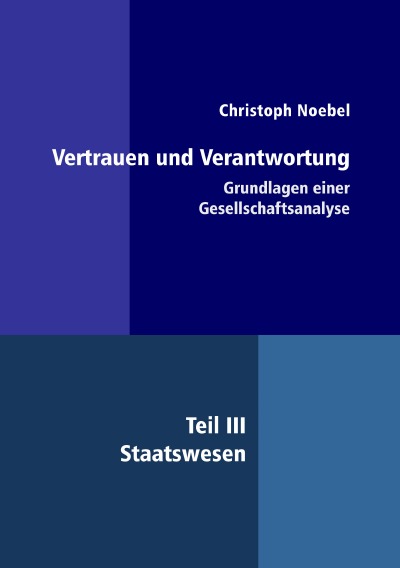 'Vertrauen und Verantwortung: Grundlagen einer Gesellschaftsanalyse'-Cover