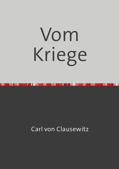 'Vom Kriege'-Cover