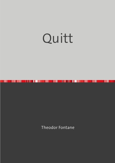 'Quitt'-Cover