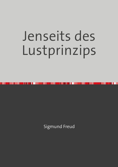 'Jenseits des Lustprinzips'-Cover