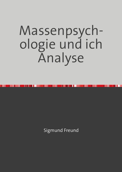 'Massenpsychologie und ich Analyse'-Cover