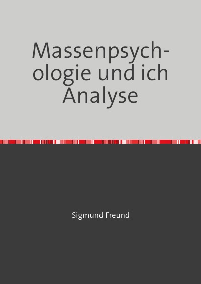 'Cover von Massenpsychologie und ich Analyse'-Cover