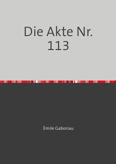 'Die Akte Nr. 113'-Cover
