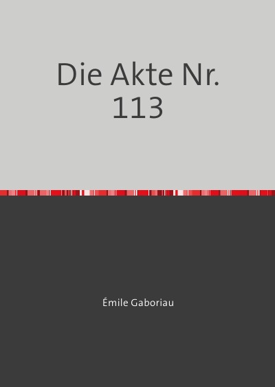 'Cover von Die Akte Nr. 113'-Cover