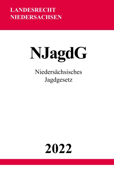 'Niedersächsisches Jagdgesetz NJagdG 2022'-Cover