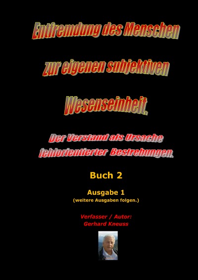 'Cover von Entfremdung des Menschen zur eigenen subjektiven Wesenseinheit.'-Cover