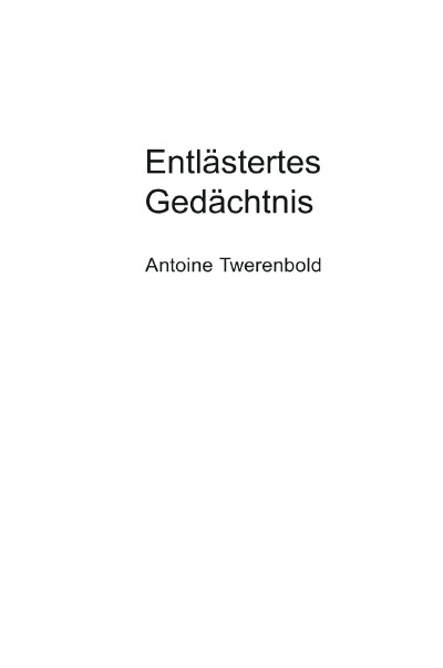 'Cover von Entlästertes Gedächtnis'-Cover