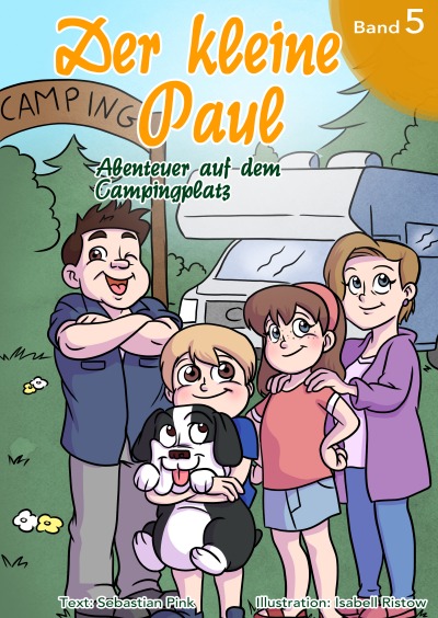 'Cover von Der kleine Paul Band 5 – Abenteuer auf dem Campingplatz'-Cover