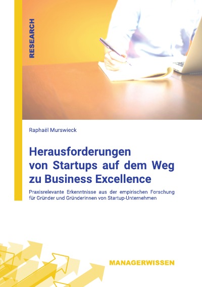'Cover von Herausforderungen von Startups auf dem Weg zu Business Excellence'-Cover