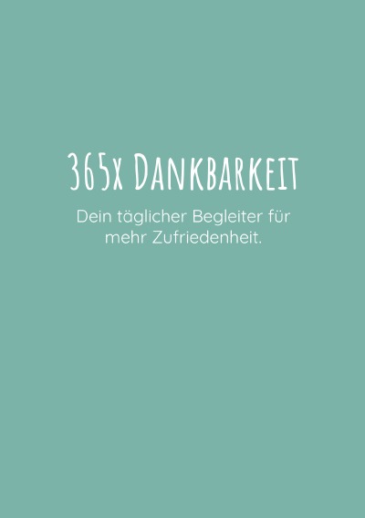 'Cover von 365x Dankbarkeit'-Cover