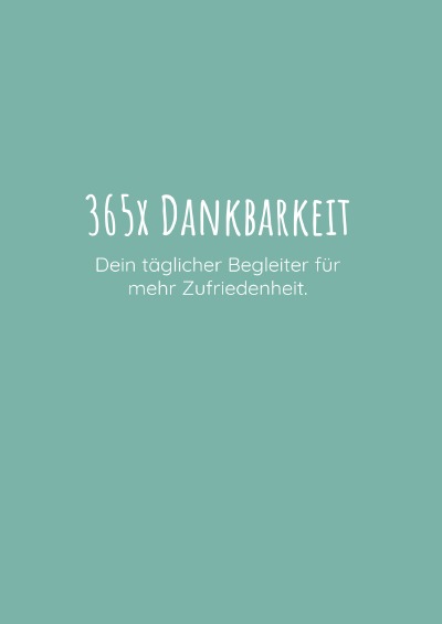 'Cover von 365x Dankbarkeit'-Cover
