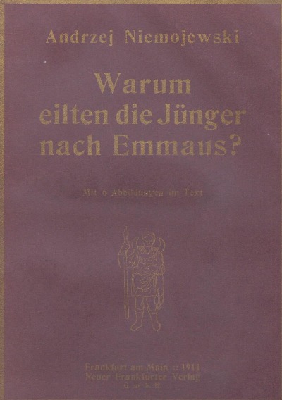 'Warum eilten die Jünger nach Emmaus?'-Cover
