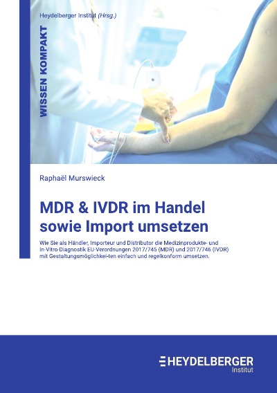 'MDR & IVDR im Handel sowie Import umsetzen'-Cover