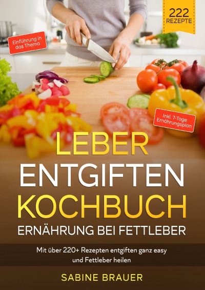 'Leber entgiften Kochbuch – Ernährung bei Fettleber'-Cover