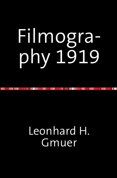 'Cover von Filmography 1919'-Cover