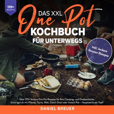 'Das XXL One Pot Kochbuch für unterwegs'-Cover