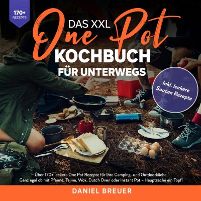 'Das XXL One Pot Kochbuch für unterwegs'-Cover