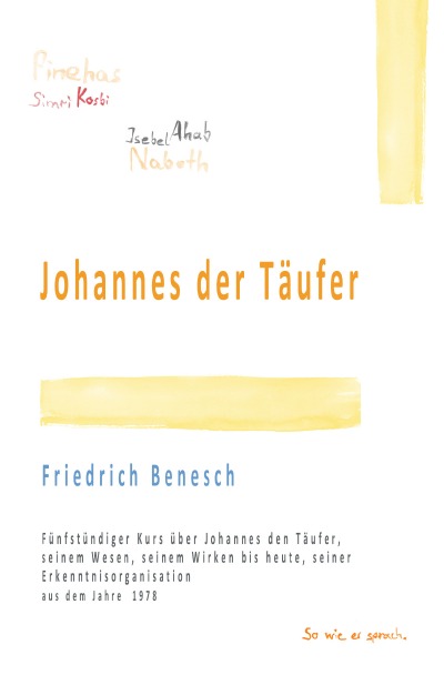 'Johannes der Täufer'-Cover