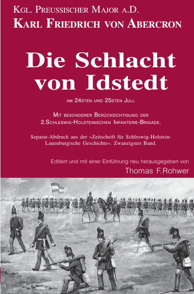 'Cover von Karl Friedrich v.Abercron – Die Schlacht von Idstedt am 24sten und 25sten Juli.'-Cover