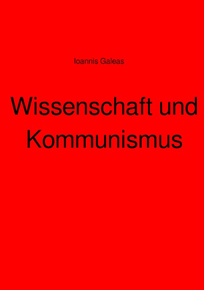 'Wissenschaft und Kommunismus'-Cover