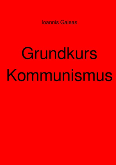 'Grundkurs Kommunismus'-Cover