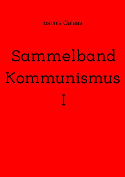 'Sammelband Kommunismus I'-Cover