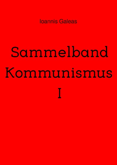 'Cover von Sammelband Kommunismus I'-Cover