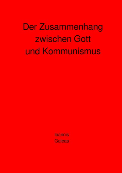 'Cover von Der Zusammenhang zwischen Gott und Kommunismus'-Cover
