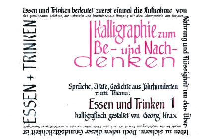 'Cover von Essen und Trinken 1'-Cover