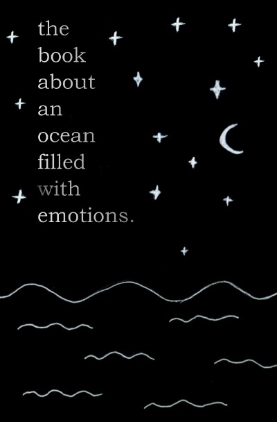 'Cover von the book about an ocean filled with emotions.'-Cover
