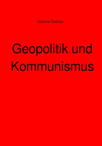 'Cover von Geopolitik und Kommunismus'-Cover